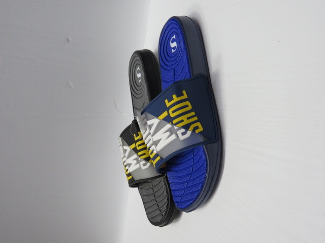 Klapki Męskie FYX-80 RED/GREY/ROYALBLUE 40-45