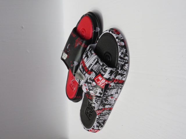 Klapki Męskie FXA22008 YLD-GREEN/WHITE-BLACK/BLACK-RED/BEIGE-ORANGE 40-45 1