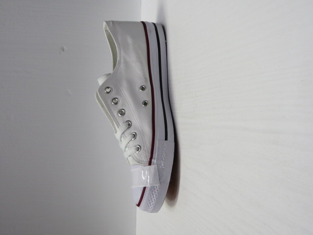 Trampki damskie 608-2 WHITE/RED 39-43 1