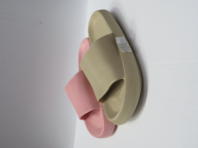 Klapki Damskie F03 BLACK/WHITE/BEIGE/PINK 36-41