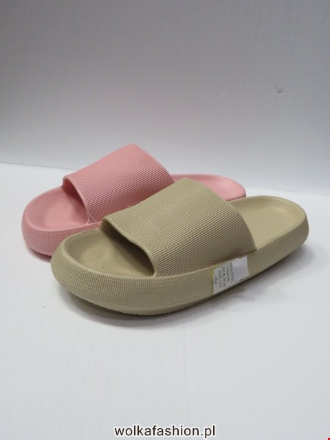 Klapki Damskie F03 BLACK/WHITE/BEIGE/PINK 36-41