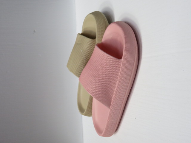 Klapki Damskie F03 BLACK/WHITE/BEIGE/PINK 36-41 1