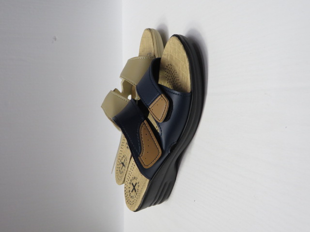 Klapki Damskie 2955 BLACK/WHITE/BEIGE 36-41 1