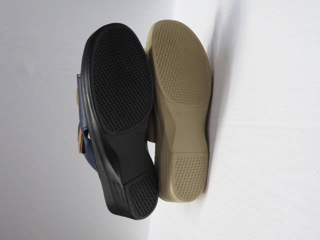 Klapki Damskie 2955 BLACK/WHITE/BEIGE 36-41 2