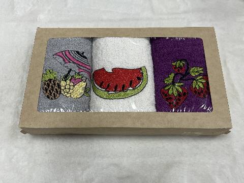 Komplet Ściereczki kuchenne 0343 Mix kolor 30x50 1