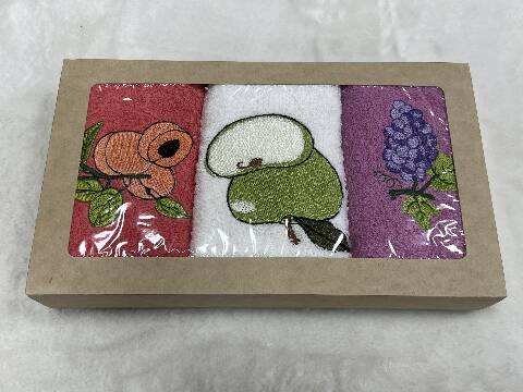 Komplet Ściereczki kuchenne 0348 Mix kolor 30x50