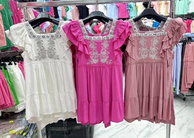 Sukienka dziewczęca 3835 MIX KOLOR  4-14(Towar Tureckie)