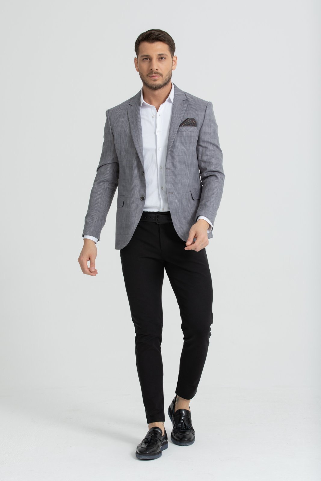 Marynarka Męska Turecki 4047 1 KOLOR 48-58