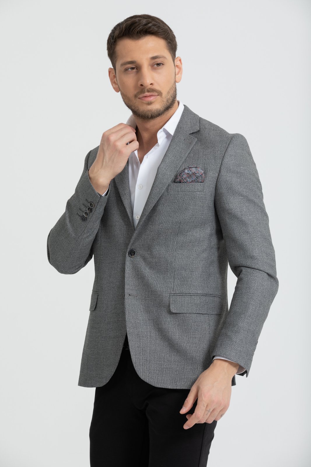 Marynarka Męska Turecki 4049 1 KOLOR 48-58 1