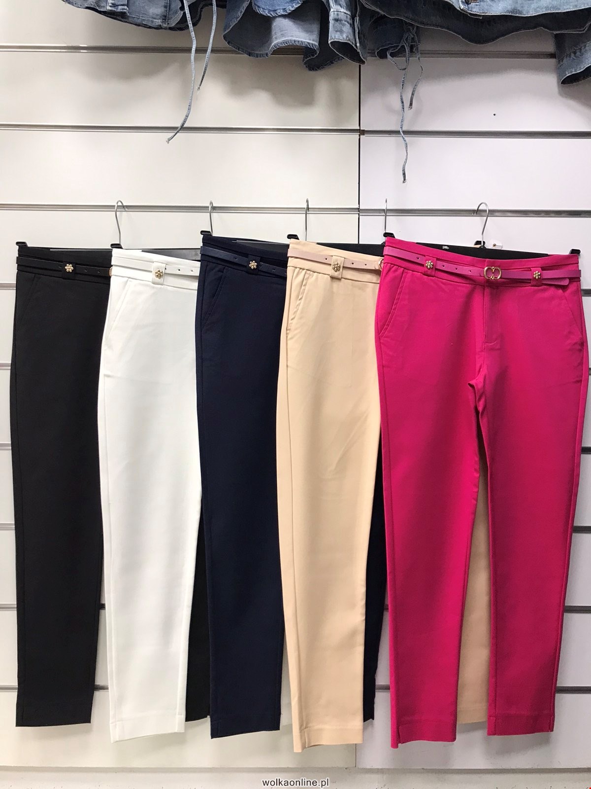 Spodnie damskie 4062 1 kolor  S-XL