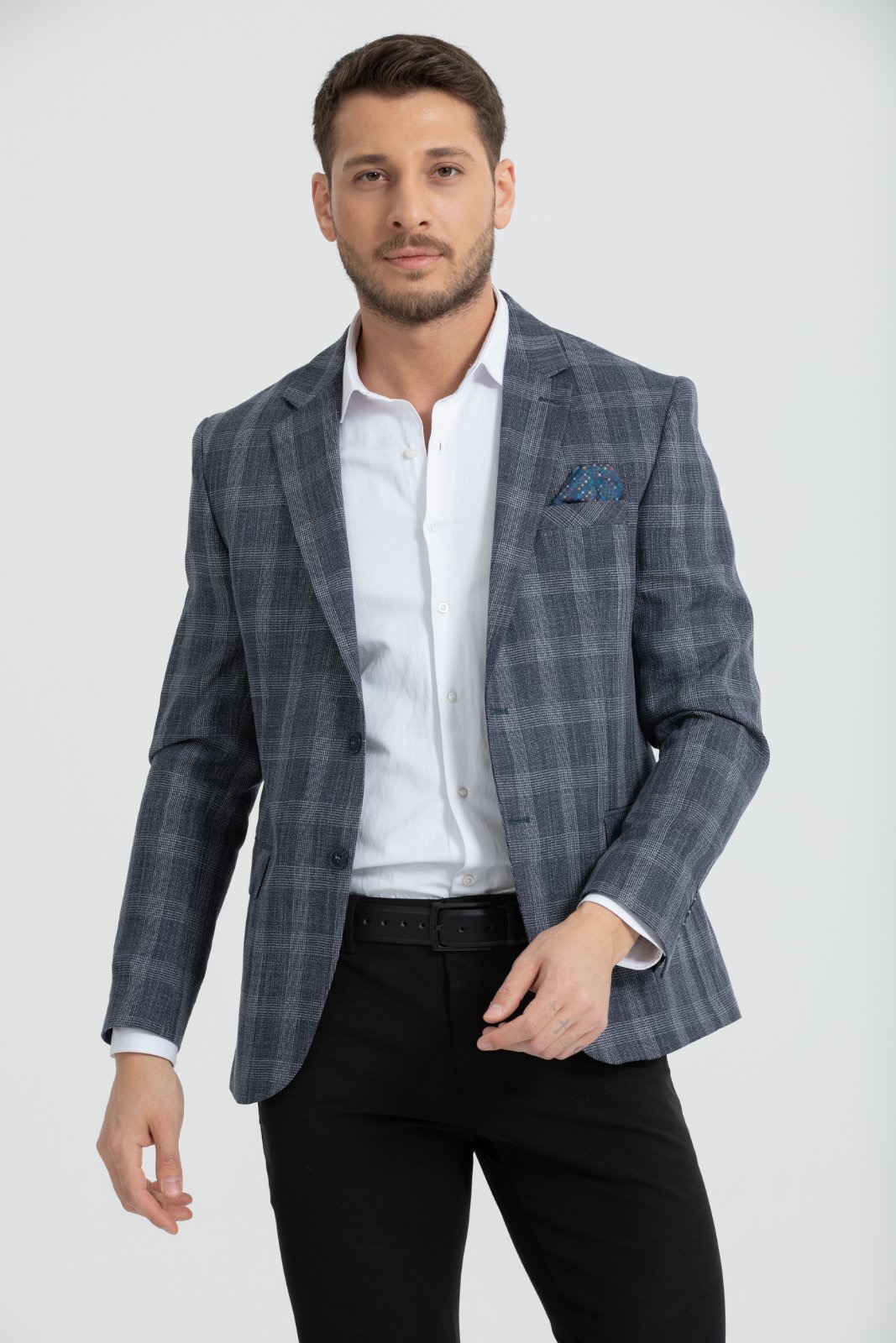 Marynarka Męska Turecki 4063 1 KOLOR 60-70 1