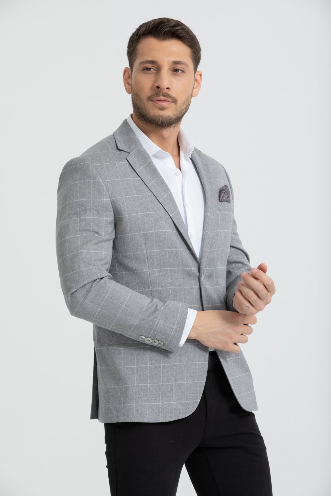 Marynarka Męska Turecki 4064 1 KOLOR 60-70 1