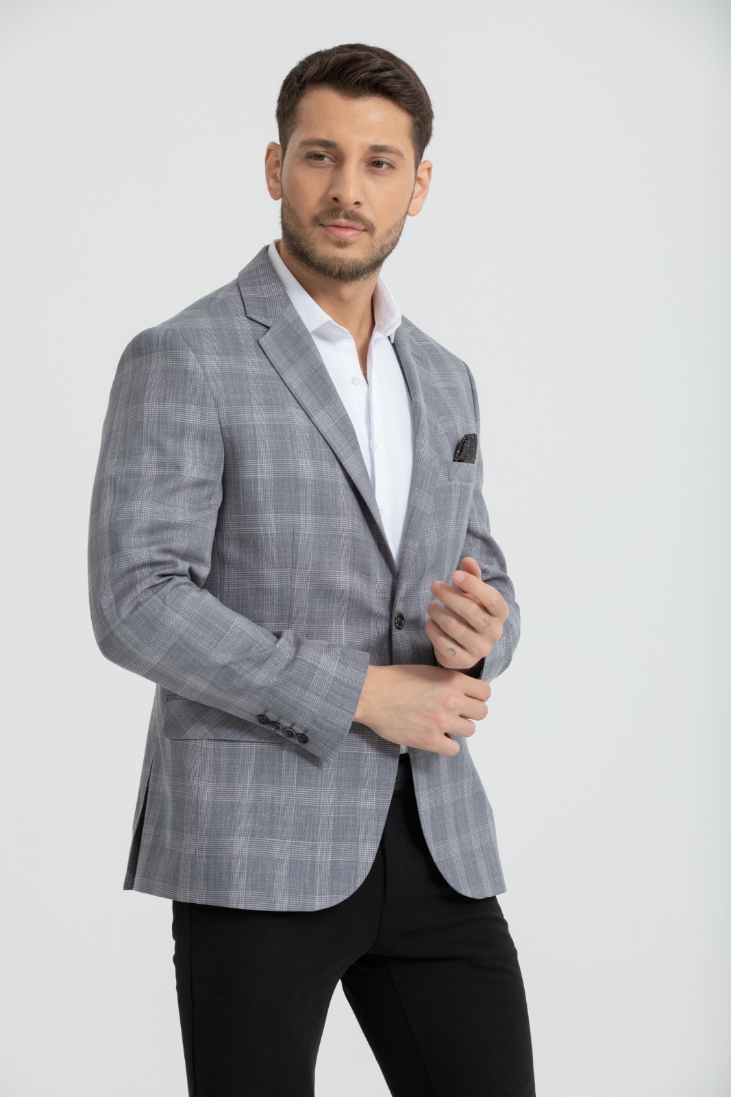 Marynarka Męska Turecki 4068 1 KOLOR 60-70 1