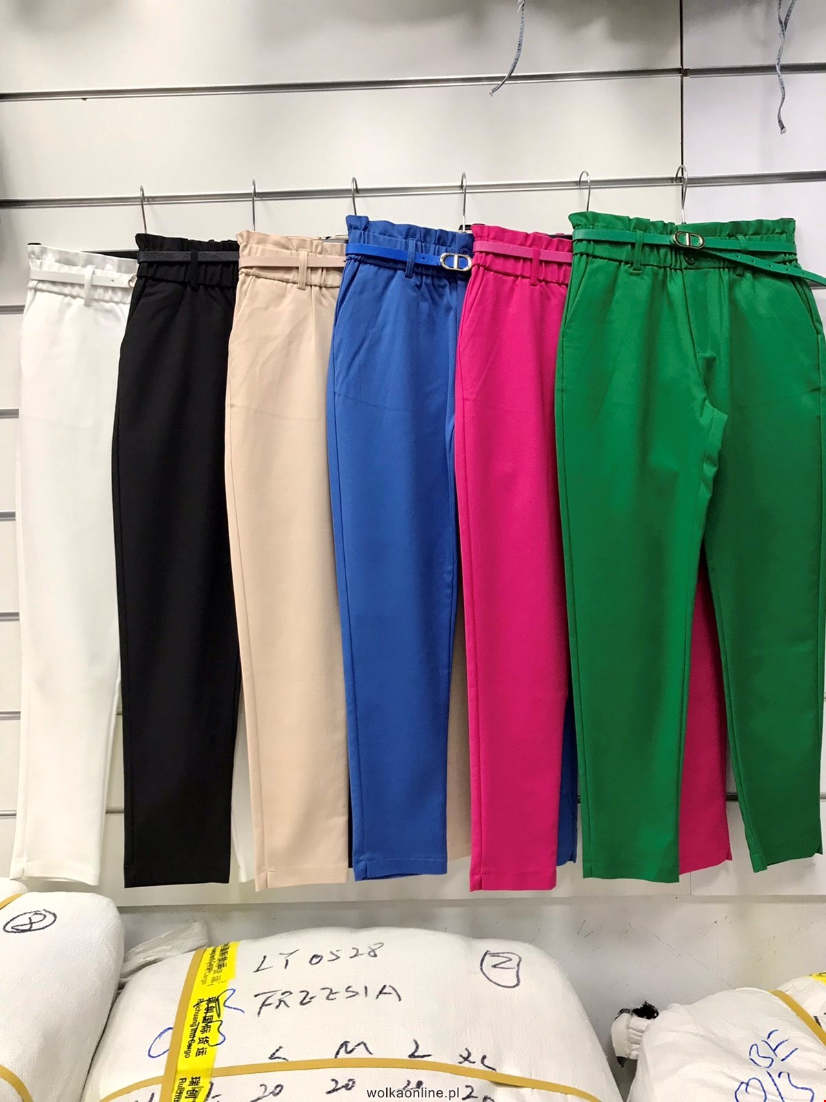 Spodnie damskie 4068 1 kolor  S-XL