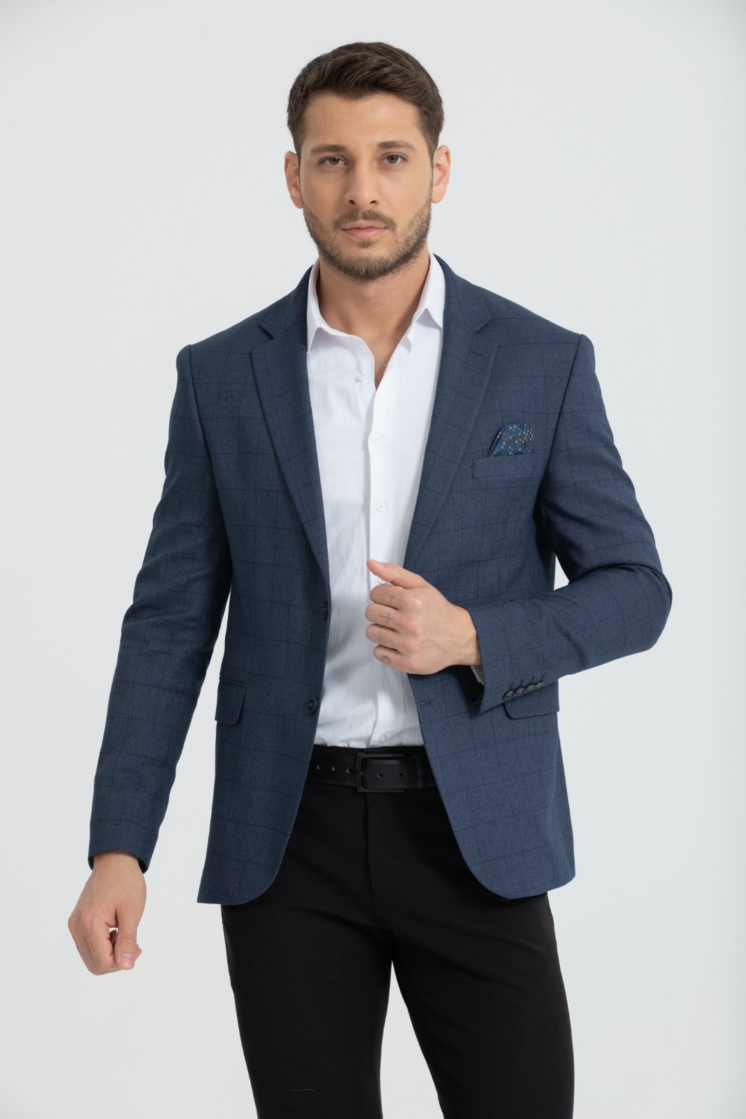 Marynarka Męska Turecki 4073 1 KOLOR 60-70 1