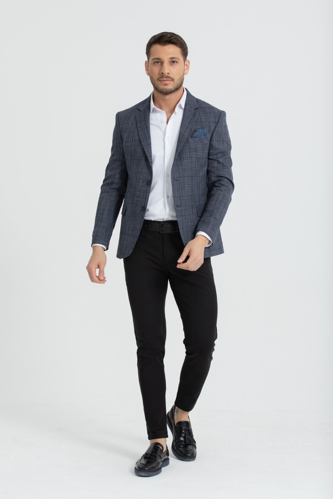 Marynarka Męska Turecki 4075 1 KOLOR 60-70 1