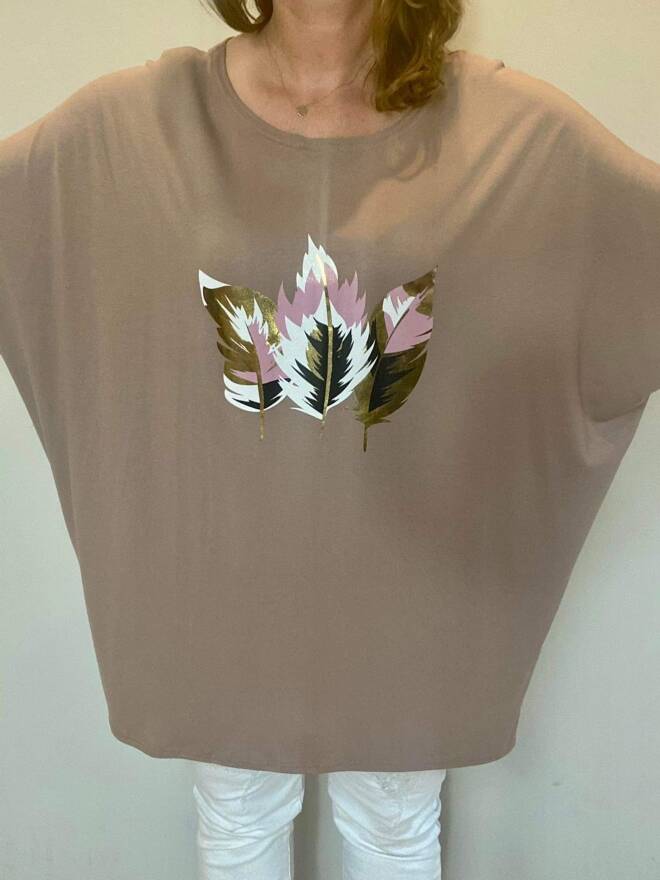 Tunika damska 4123 Mix KOLOR  Standard(Towar Polskie)