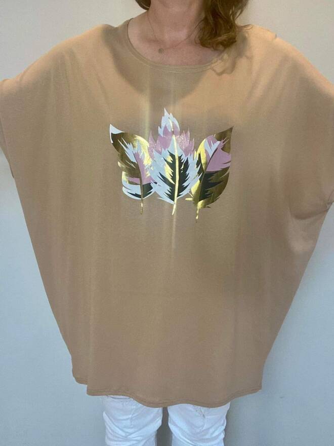 Tunika damska 4124 Mix KOLOR  Standard(Towar Polskie)