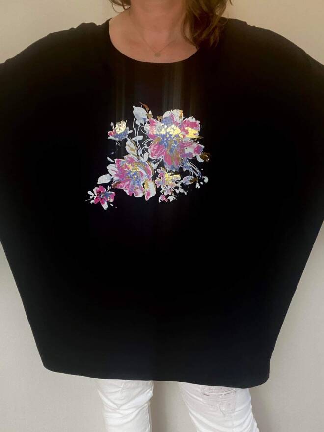 Tunika damska 4131 Mix KOLOR  Standard(Towar Polskie)