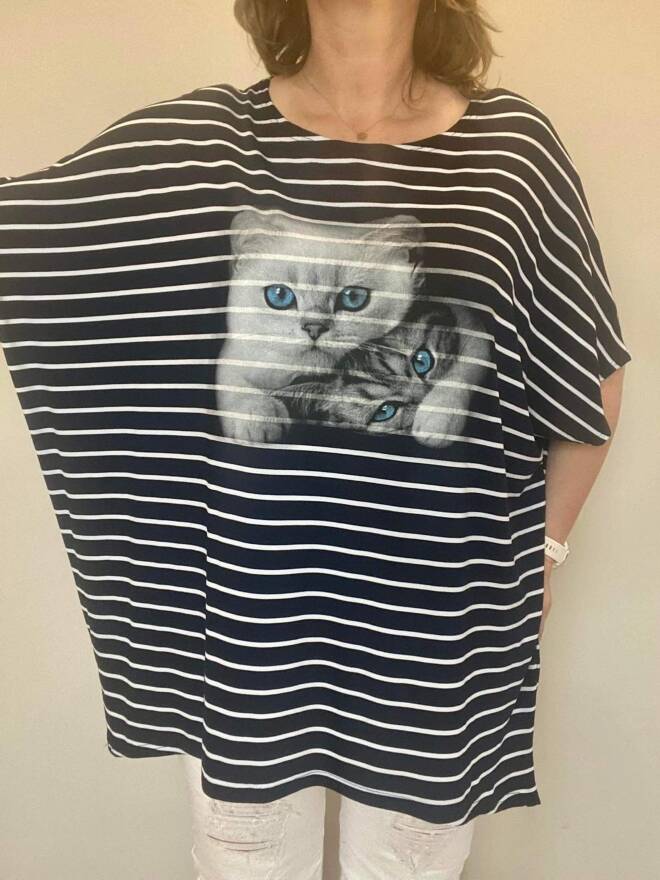 Tunika damska 4139 Mix KOLOR  Standard(Towar Polskie) 1