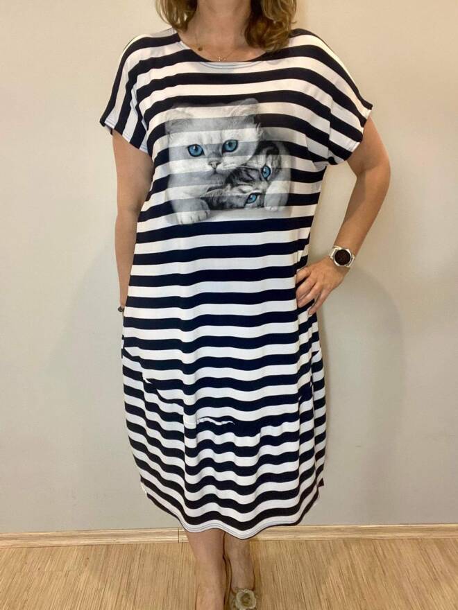 Sukienka damska 4145 Mix KOLOR  Standard(Towar Polskie) 1