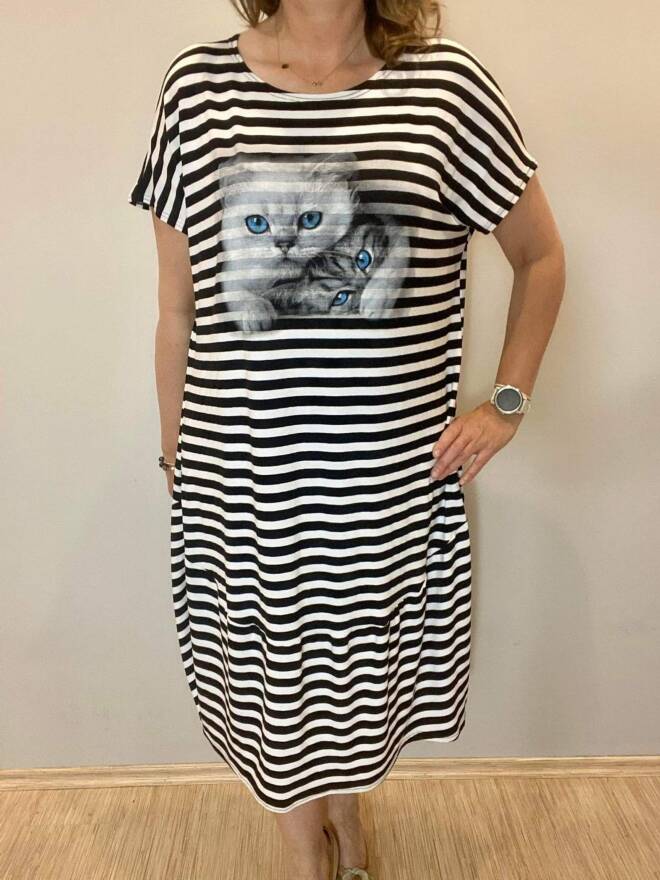 Sukienka damska 4147 Mix KOLOR  Standard(Towar Polskie) 1