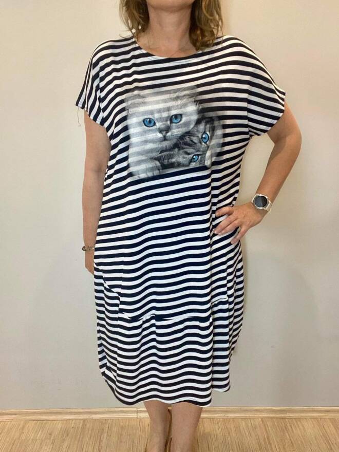 Sukienka damska 4151 Mix KOLOR  Standard(Towar Polskie)