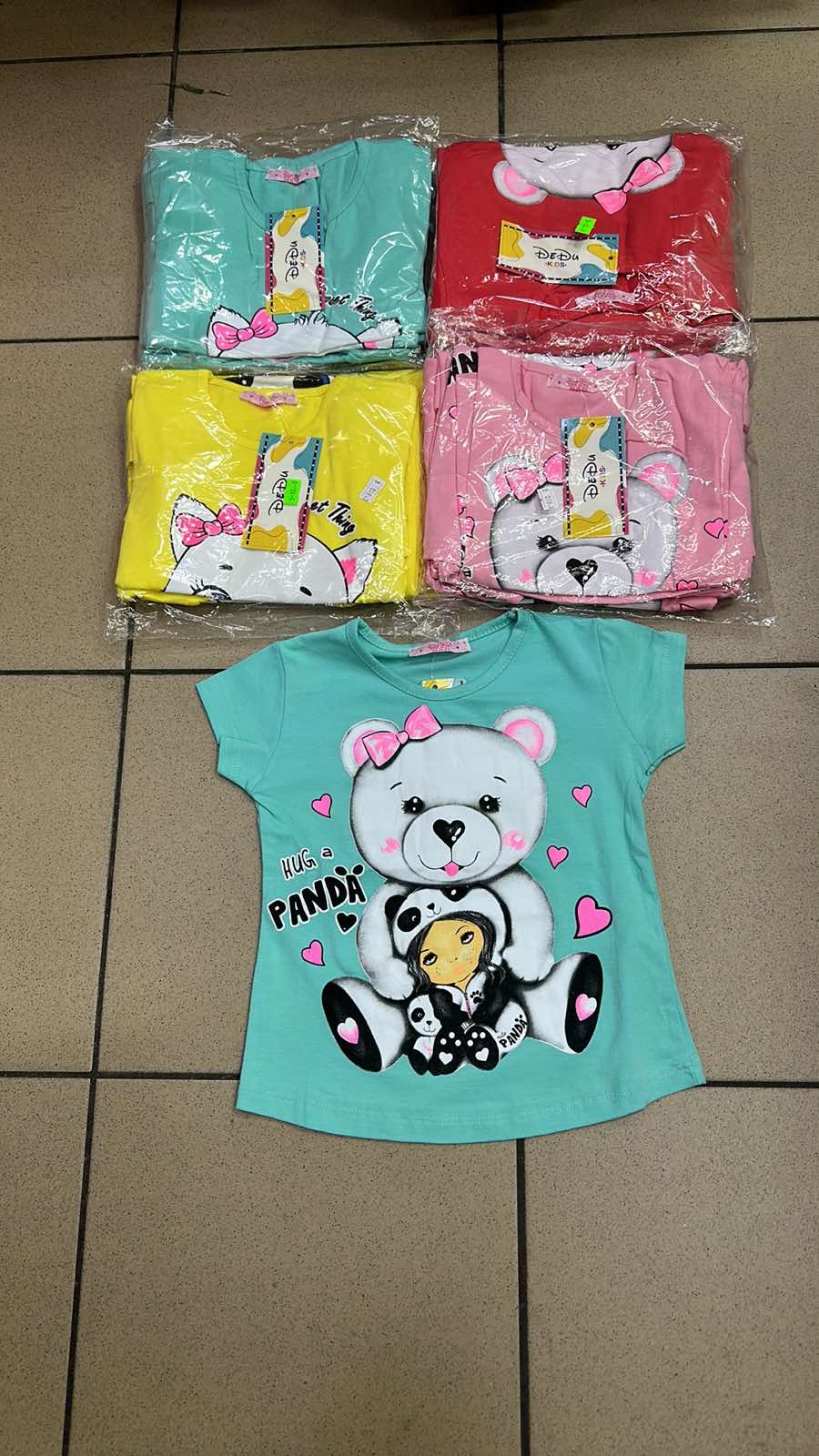 Bluzki Dziewczęce 4359 1 KOLOR 3-7