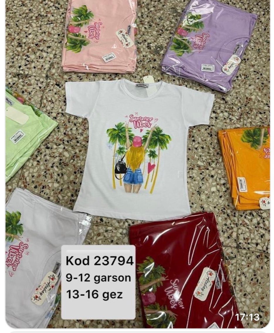 Bluzki Dziewczęce 4360 1 KOLOR 8-12 1