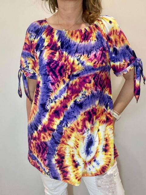 Tunika Damskie 4472 Mix kolor Standard (Towar Polskie)