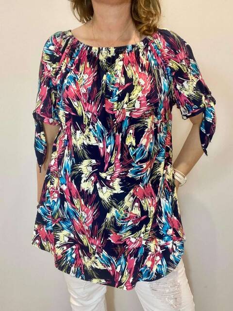 Tunika Damskie 4475 Mix kolor Standard (Towar Polskie)