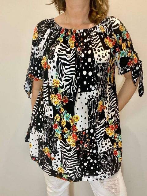 Tunika Damskie 4481 Mix kolor Standard (Towar Polskie)