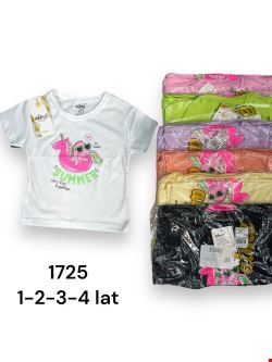 Bluzki dziewczęce 1725 1 kolor  1-4(Towar Tureckie)