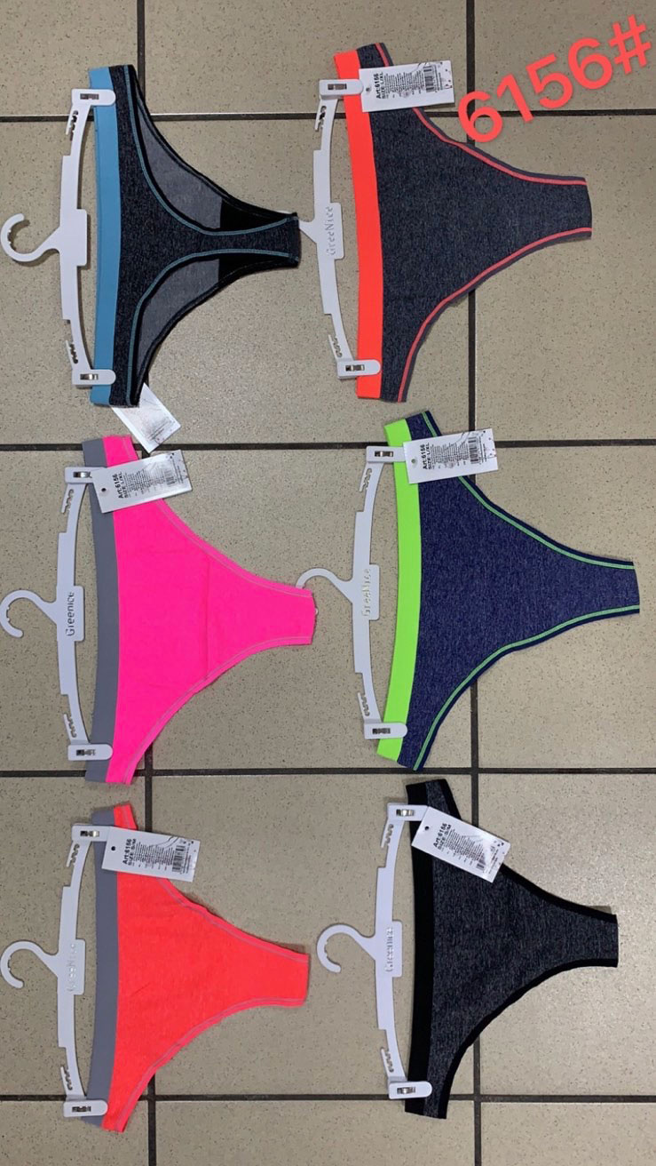 Stringi damskie 6156 MIX KOLOR S/M-L/XL 