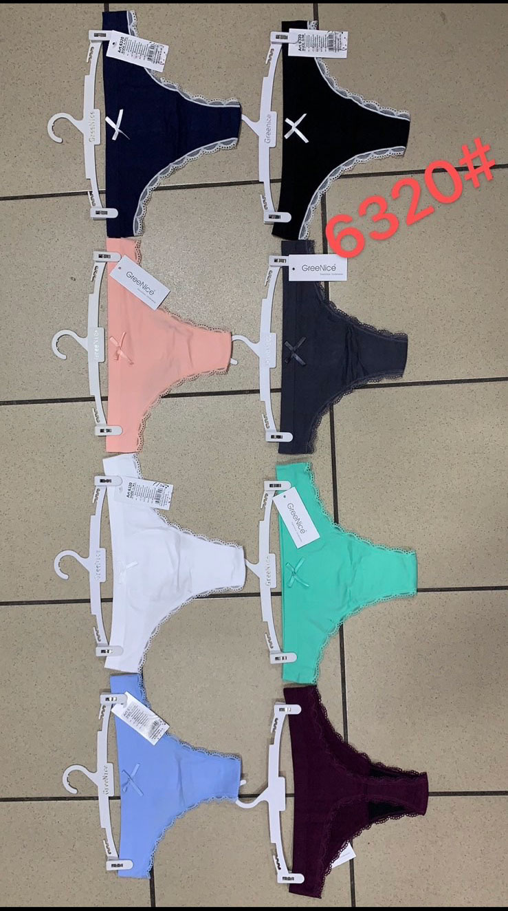 Stringi damskie 6320 MIX KOLOR S/M-L/XL