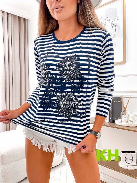 Bluzka Damskie 4946 Mix kolor XL-3XL