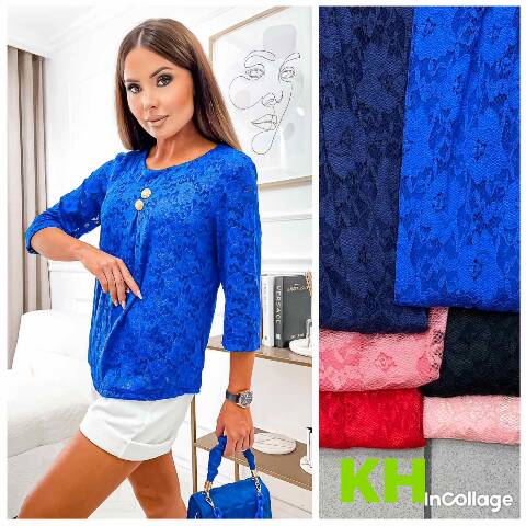 Bluzka Damskie 4949 Mix kolor 46-54