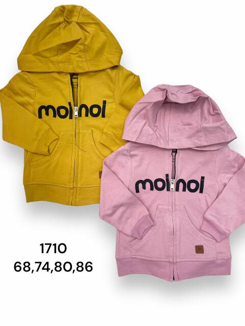 Bluza Dziewczęcy 1710 Mix kolor 68-86 (Towar Tureckie)