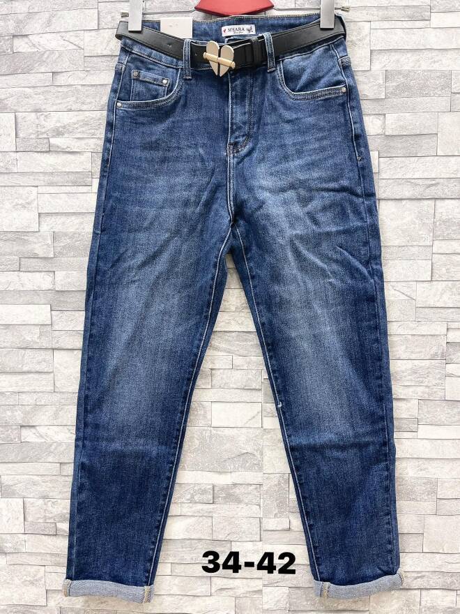 Jeansy damskie 4986 1 kolor  34-42 1