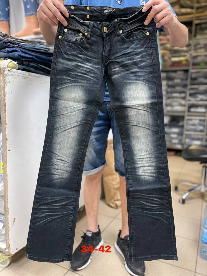 Jeansy damskie 4997 1 kolor  34-42 1