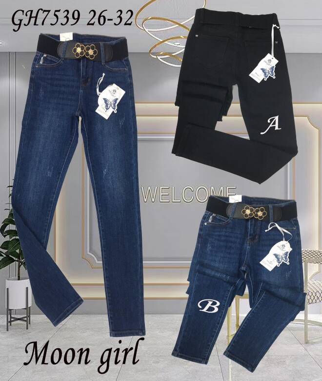 Jeansy damskie GH7539 1 kolor  26-32