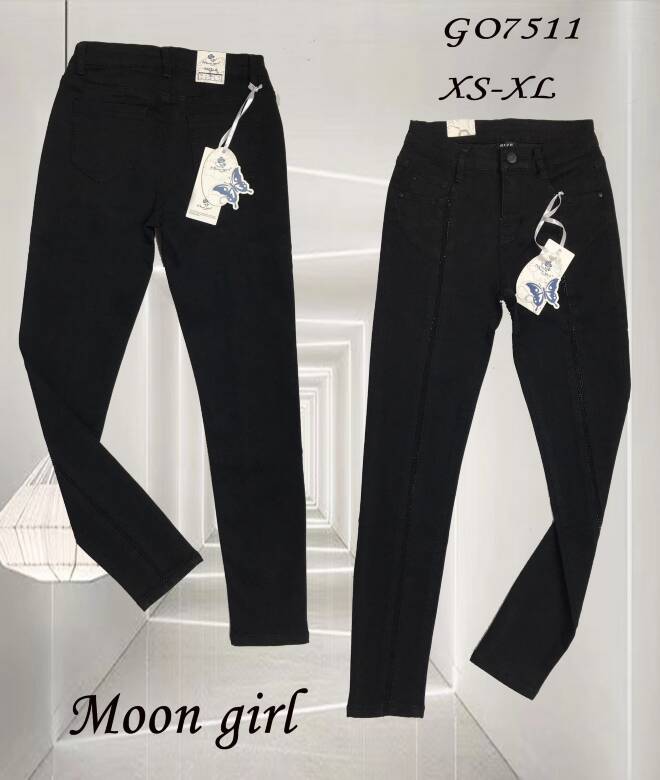 Jeansy damskie GO7511 1 kolor  XS-XL 1