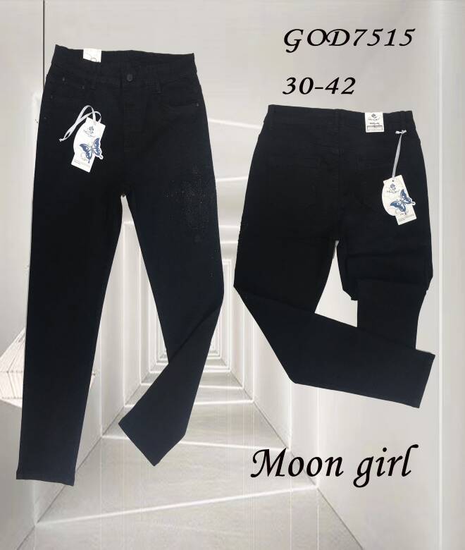 Jeansy damskie GOD7515 1 kolor  30-42 1