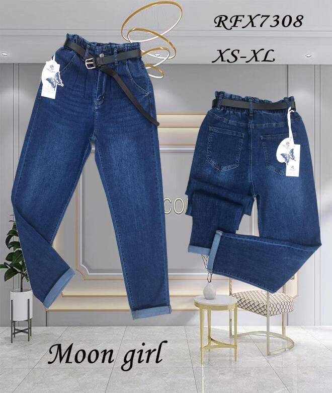 Jeansy damskie RFX7308 1 kolor  XS-XL 1