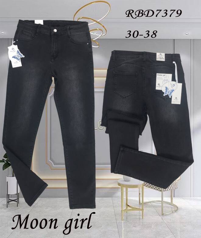 Jeansy damskie RBD7379 1 kolor  30-38 1