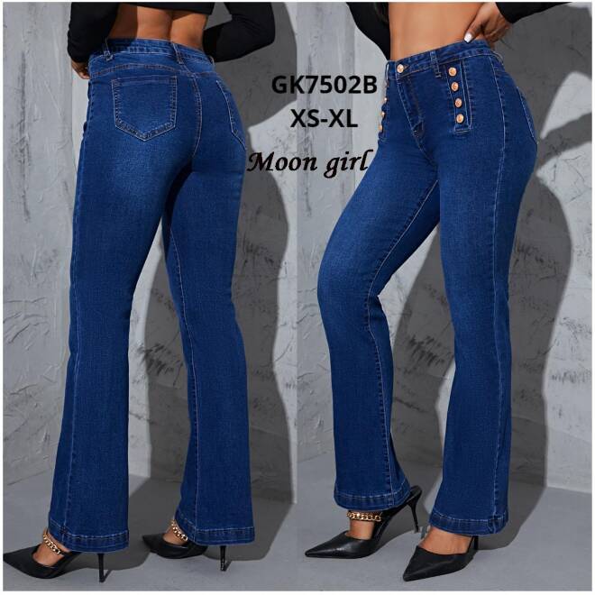 Jeansy damskie GK7502B 1 kolor  XS-XL 1
