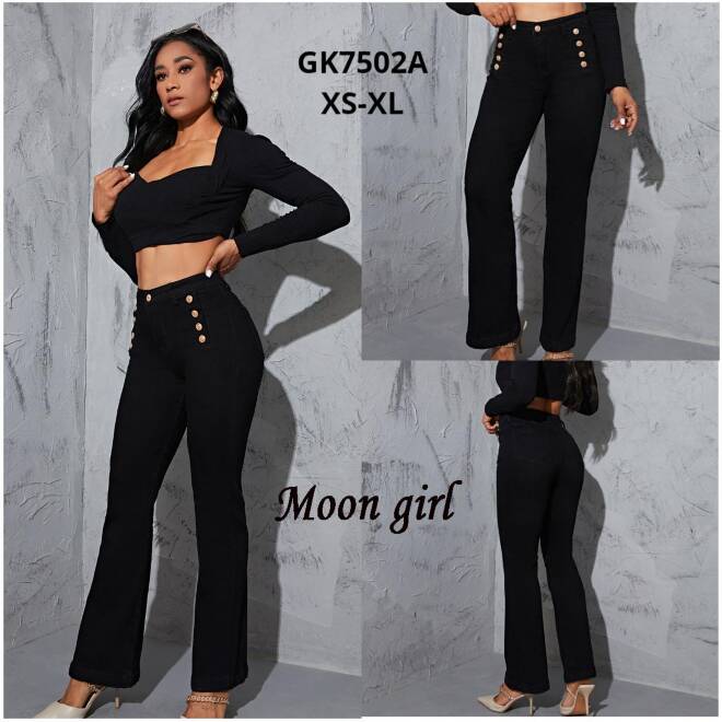 Jeansy damskie GK7502A 1 kolor  XS-XL 1