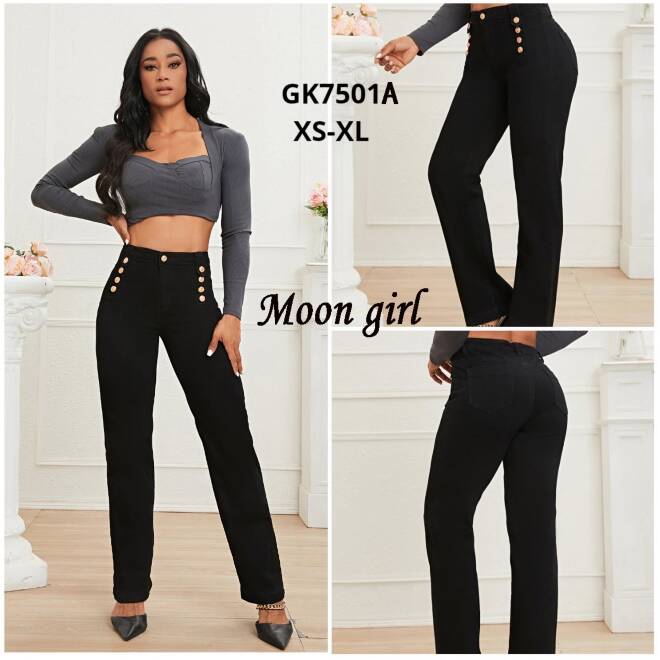 Jeansy damskie GK7501A 1 kolor  XS-XL 1