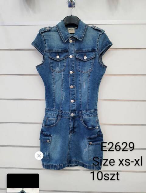 Kombinezon damskie E2629 1 kolor XS-XL