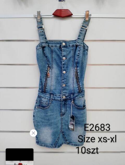 Kombinezon damskie E2683 1 kolor XS-XL